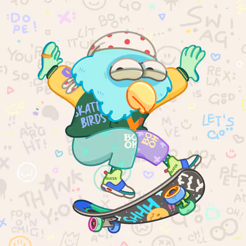 SkaterBirds #880