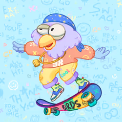 SkaterBirds #304