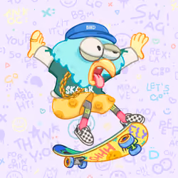 SkaterBirds #93