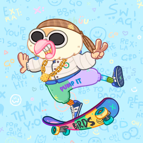 SkaterBirds #1788