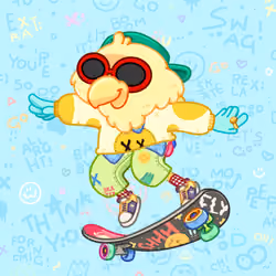 SkaterBirds #1103