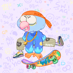 SkaterBirds #1836