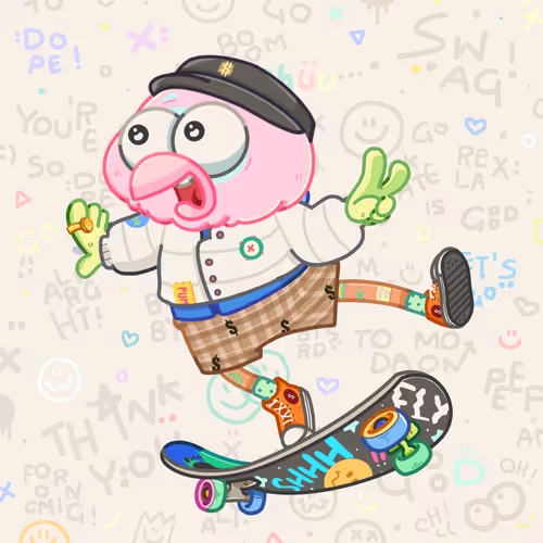 Skater Birds Skatepark