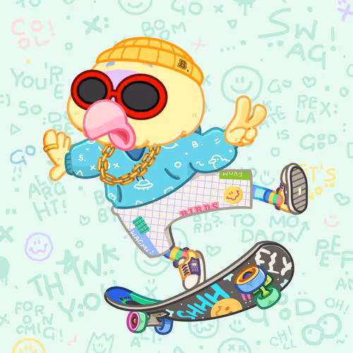 Skater Birds Skatepark