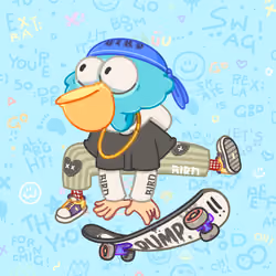 SkaterBirds #2473