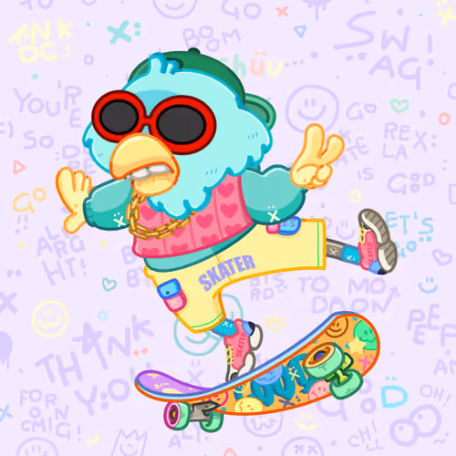 SkaterBirds #140