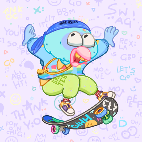 SkaterBirds #1699