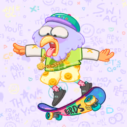 SkaterBirds #127
