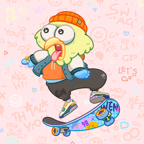 Skater Birds Skatepark