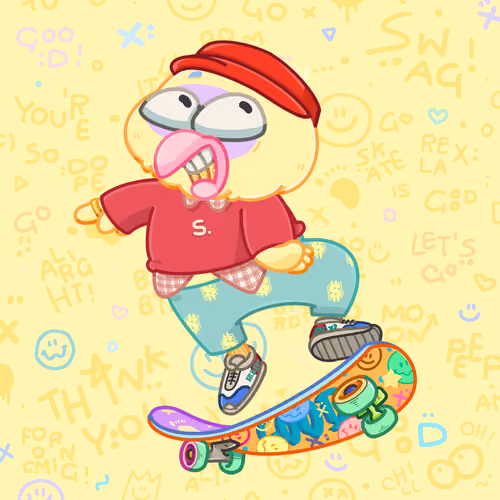 SkaterBirds #1491