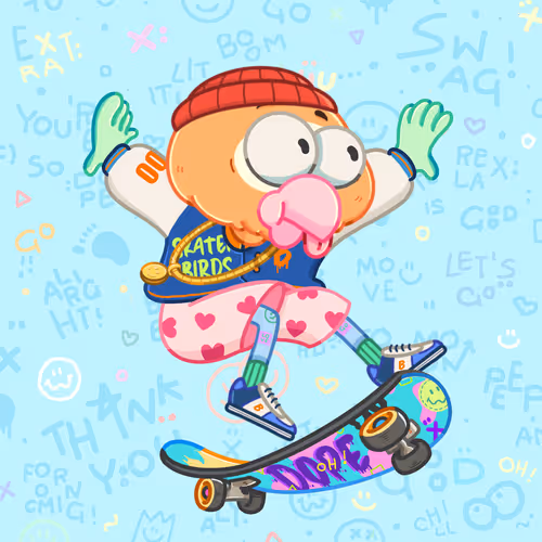 SkaterBirds #1384