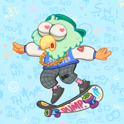 SkaterBirds #226
