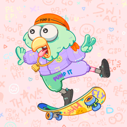 Skater Birds Skatepark