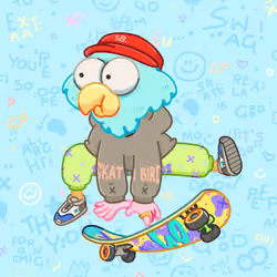 SkaterBirds #107