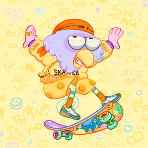 SkaterBirds #159