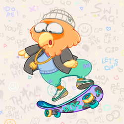 SkaterBirds #265