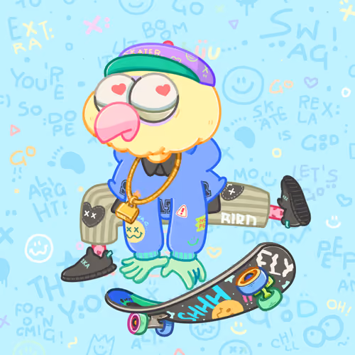 SkaterBirds #1840
