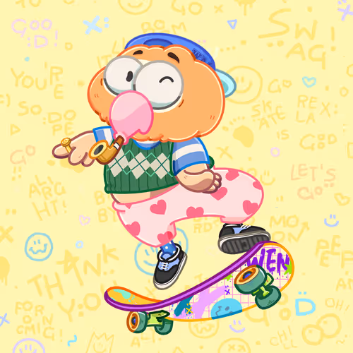Skater Birds Skatepark