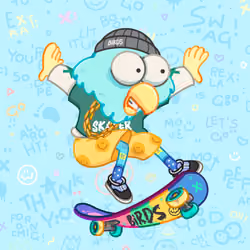 SkaterBirds #613