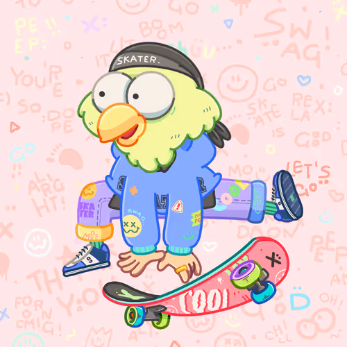Skater Birds Skatepark