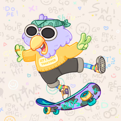 SkaterBirds #568