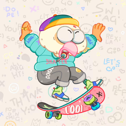 SkaterBirds #1334
