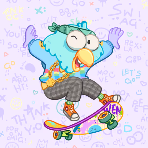 SkaterBirds #890