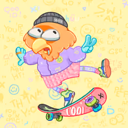 SkaterBirds #97