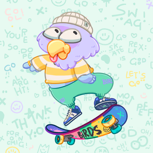 SkaterBirds #513