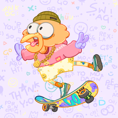 Skater Birds Skatepark