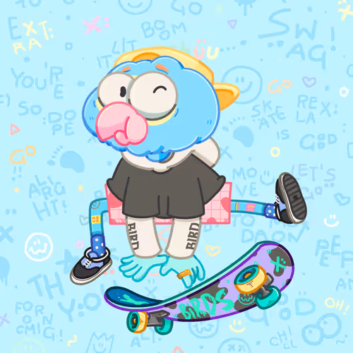 SkaterBirds #1807