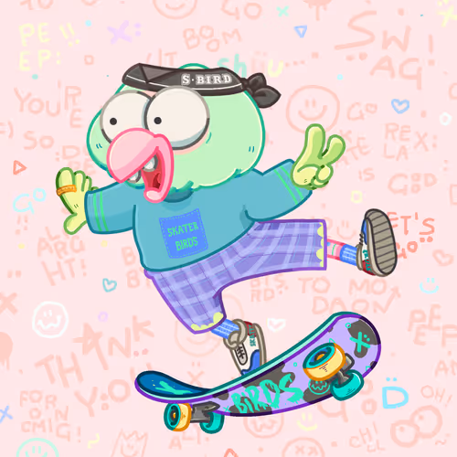 SkaterBirds #1398