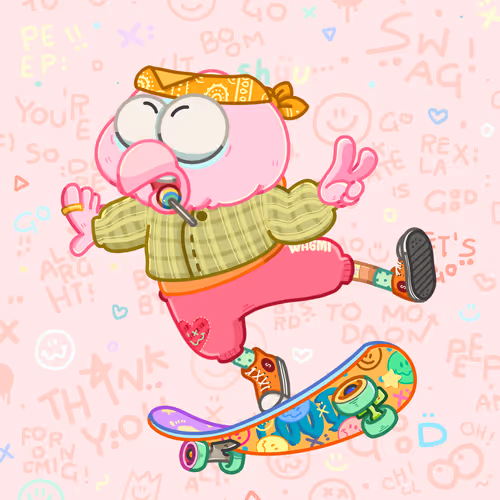 Skater Birds Skatepark