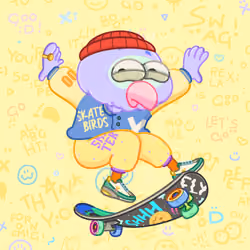 SkaterBirds #2120