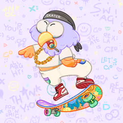 SkaterBirds #679