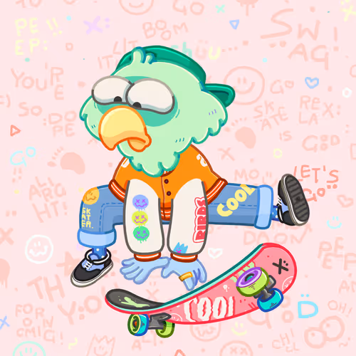 Skater Birds Skatepark
