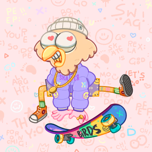 SkaterBirds #989