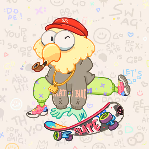 SkaterBirds #103