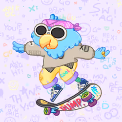 SkaterBirds #791