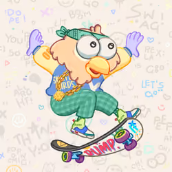 SkaterBirds #684