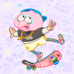 SkaterBirds #1371