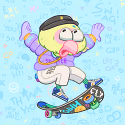 SkaterBirds #1180