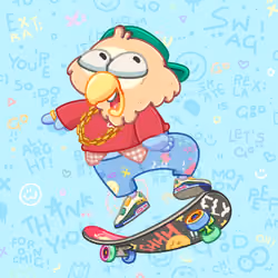 SkaterBirds #831