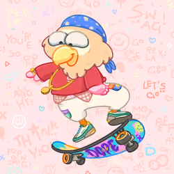 SkaterBirds #402