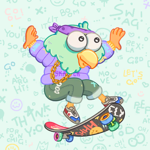 SkaterBirds #414