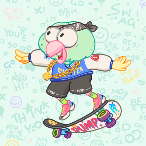 Skater Birds Skatepark