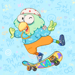 SkaterBirds #277