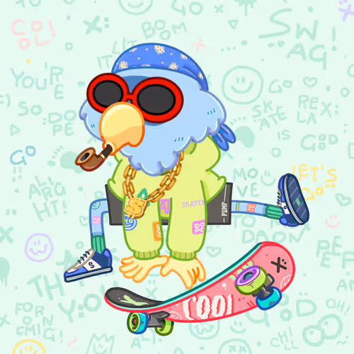 SkaterBirds #134