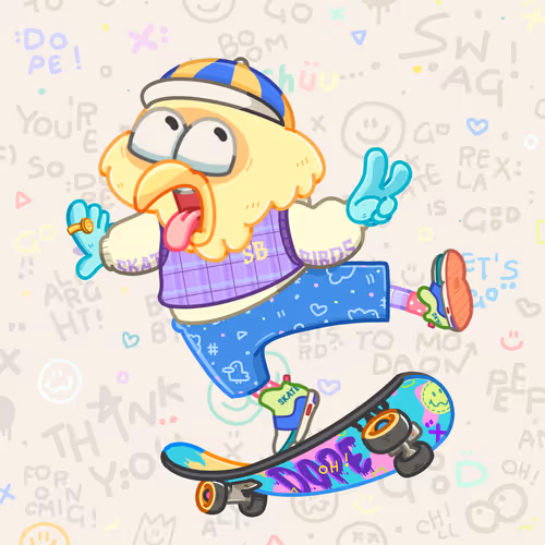 SkaterBirds #564