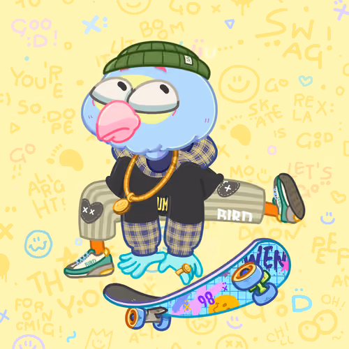 SkaterBirds #1287